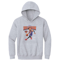 Jalen Brunson New York Knicks Caricature WHT