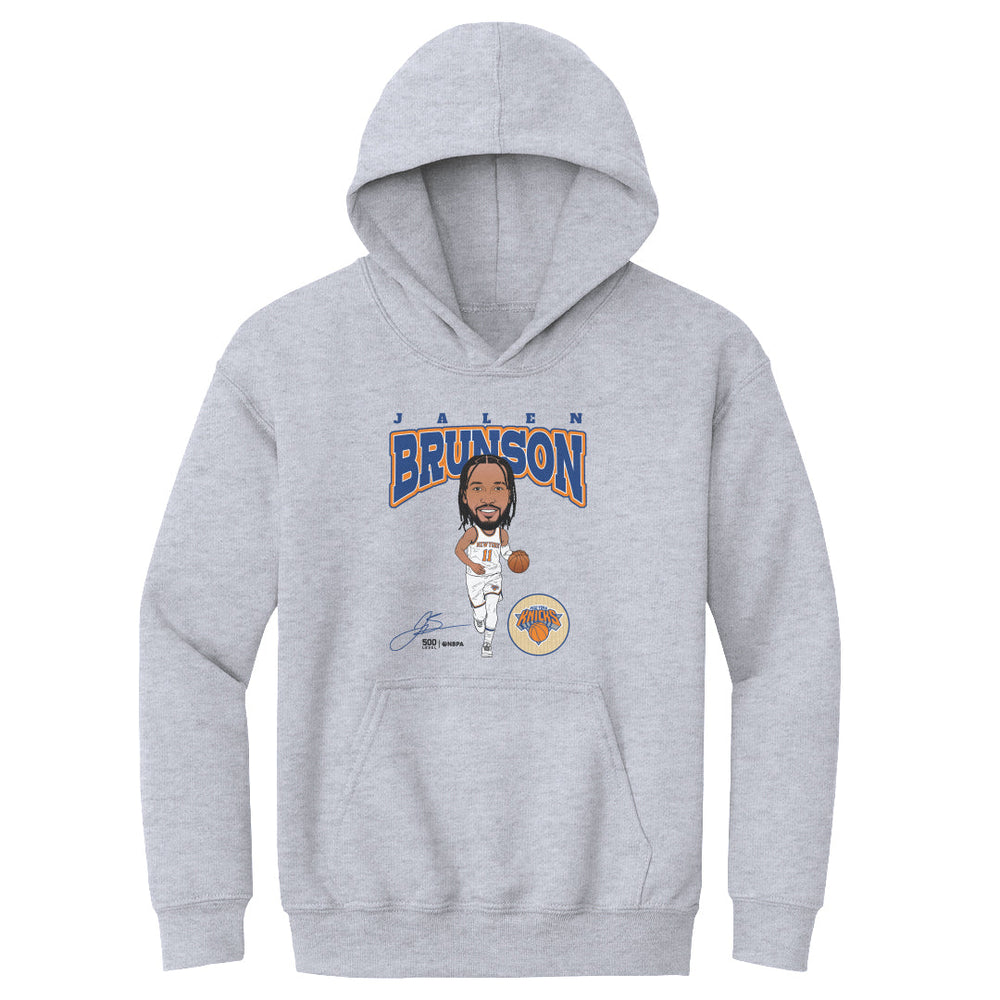 Jalen Brunson New York Knicks Hardwood Comic WHT (ONLINE ORDER ONLY)