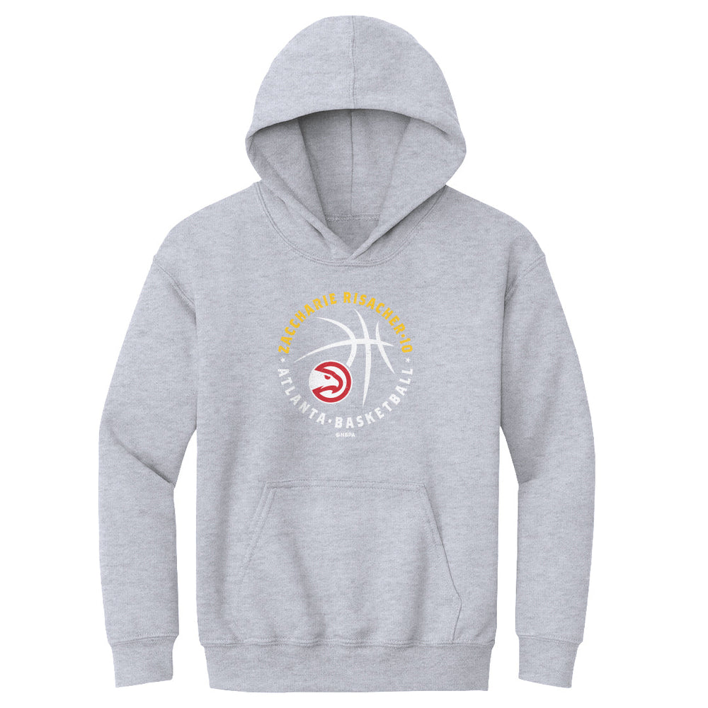 Zaccharie Risacher Atlanta Hawks Player Ball WHT (ONLINE ORDER ONLY)