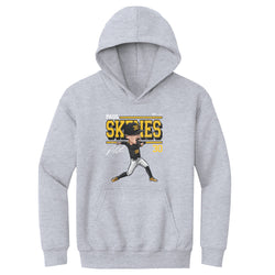 Paul Skenes Pittsburgh Cartoon WHT