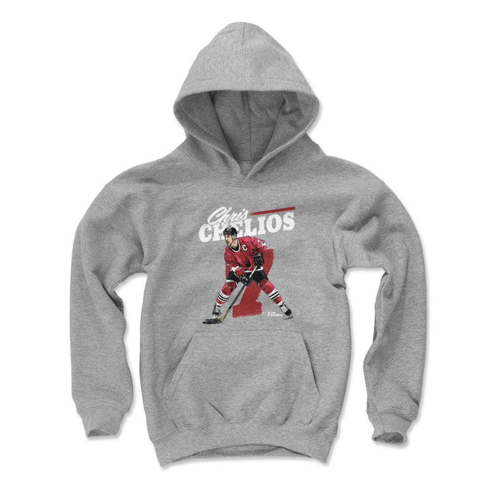 Chris Chelios Chicago Retro WHT (ONLINE ORDER ONLY)