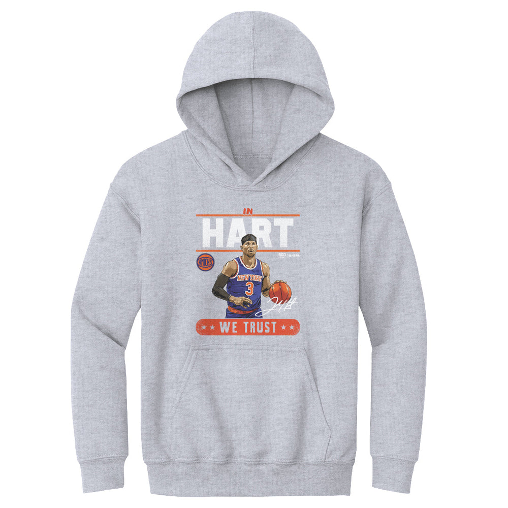 Josh Hart New York Knicks Trust WHT (ONLINE ORDER ONLY)