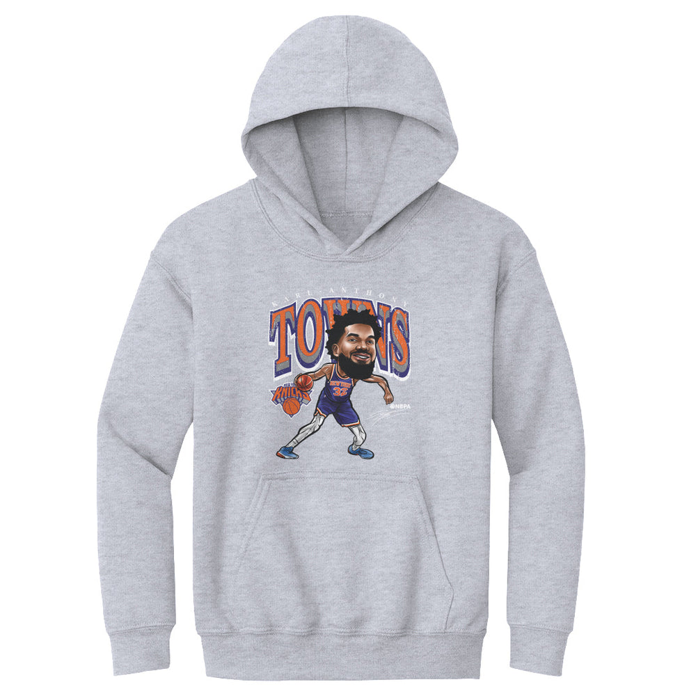 Karl-Anthony Towns New York Knicks Cartoon WHT (ONLINE ORDER ONLY)