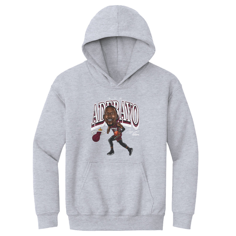 Bam Adebayo Miami Heat Cartoon WHT (ONLINE ORDER ONLY)
