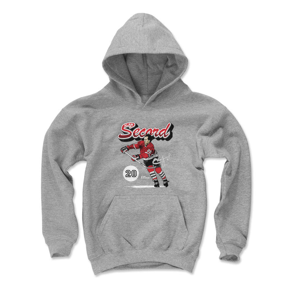 Alan Secord Chicago Retro Script WHT (ONLINE ORDER ONLY)