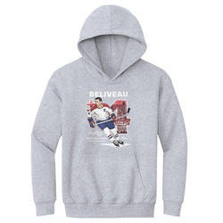 Jean Beliveau Montreal Throwback WHT (ONLINE ORDER ONLY)