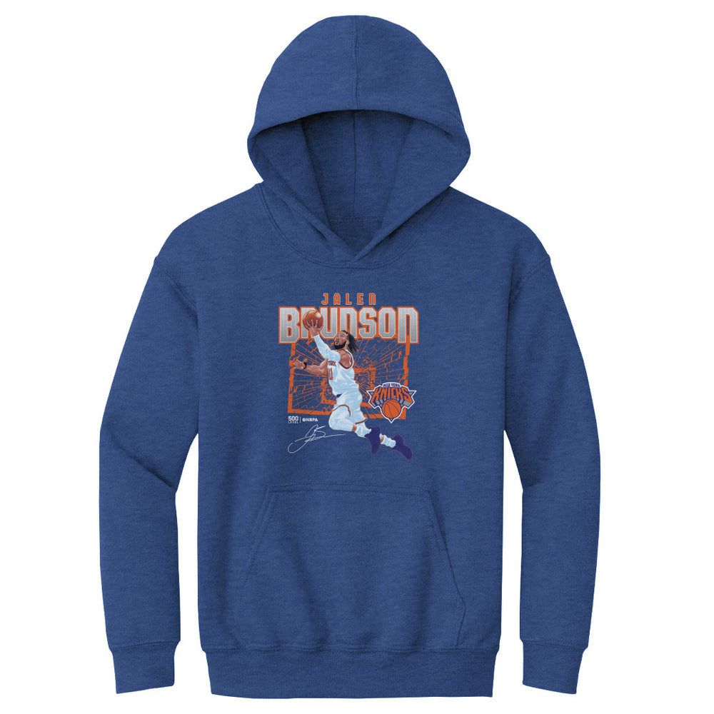 Jalen Brunson New York Knicks Shattered WHT (ONLINE ORDER ONLY)