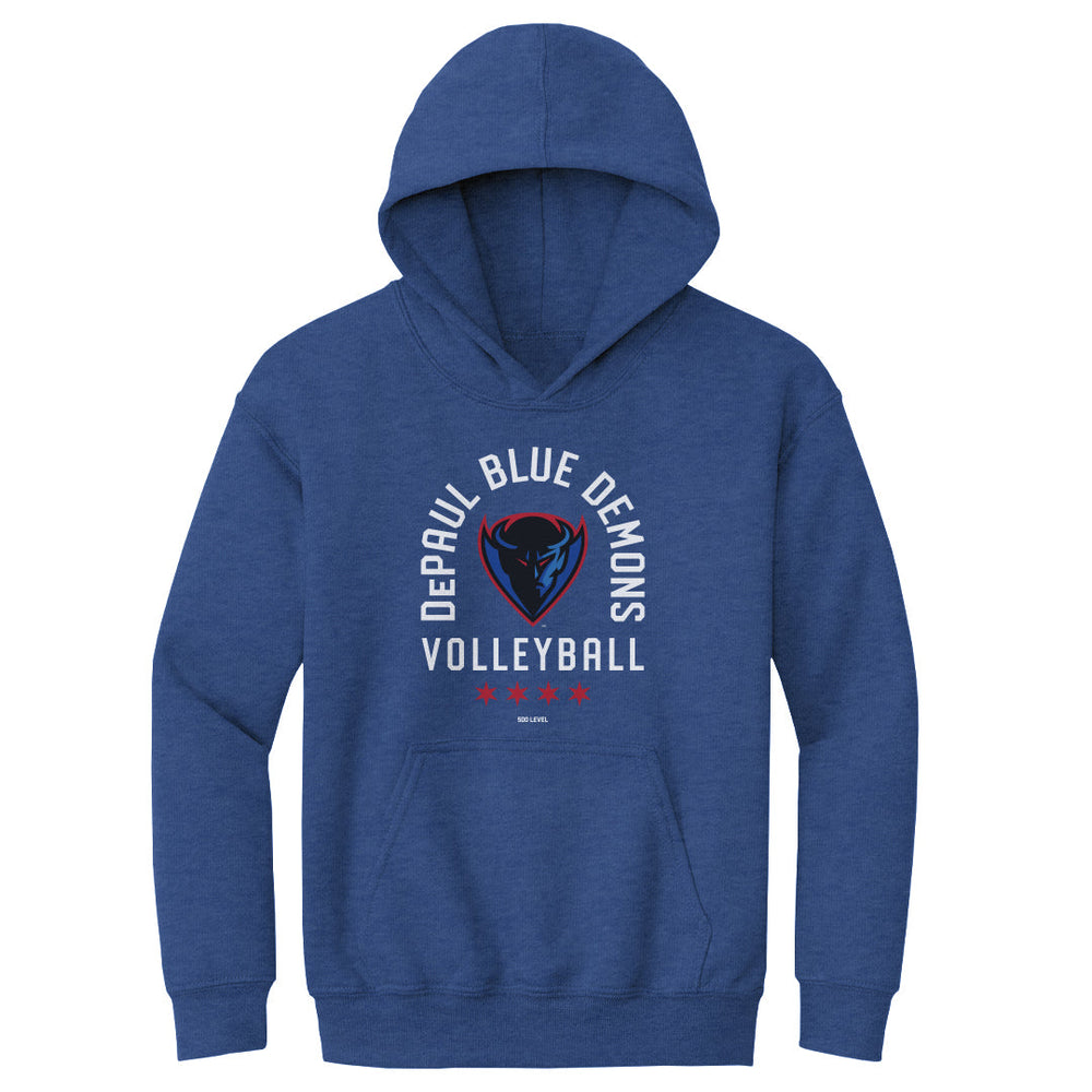 DePaul Blue Demons Volleyball Arc WHT (ONLINE ORDER ONLY)
