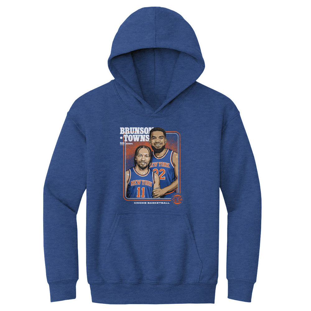 Jalen Brunson & Karl-Anthony Towns New York Knicks Step Brothers WHT (ONLINE ORDER ONLY)