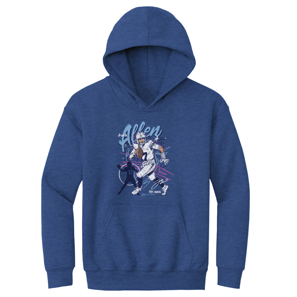 Josh Allen Buffalo Scribble WHT (ONLINE ORDER ONLY)