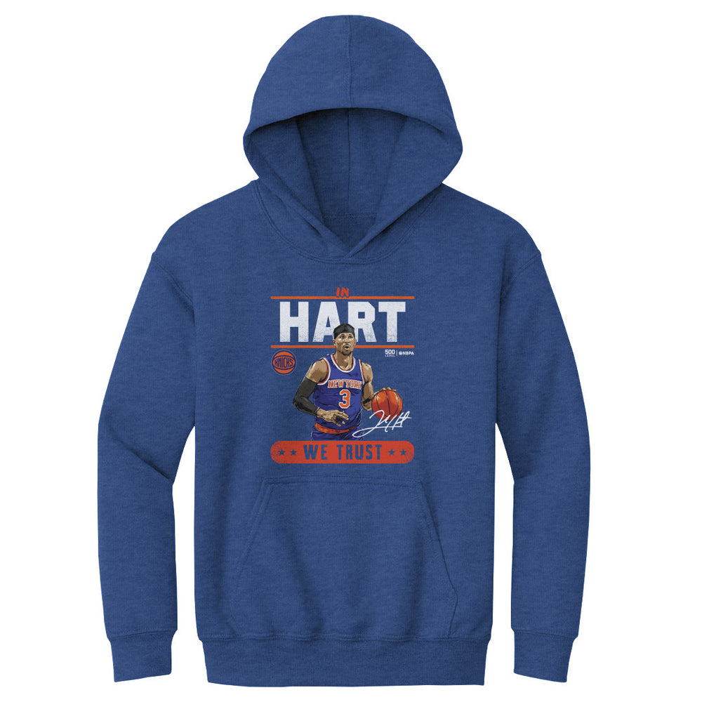 Josh Hart New York Knicks Trust WHT (ONLINE ORDER ONLY)