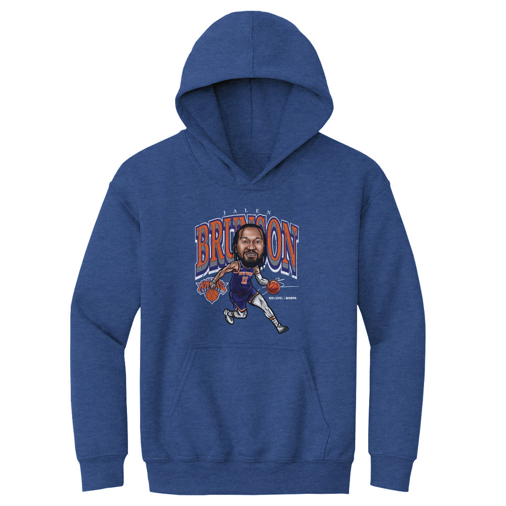 Jalen Brunson New York Knicks Cartoon WHT (ONLINE ORDER ONLY)