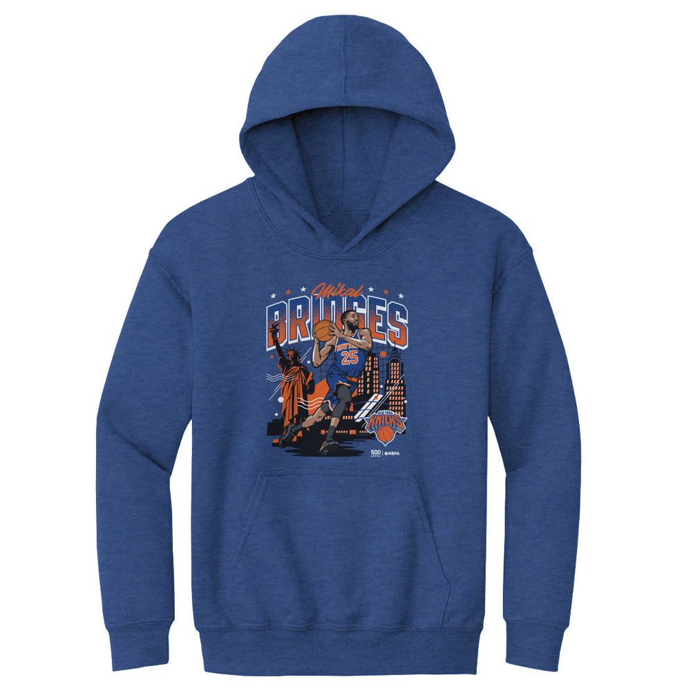 Mikal Bridges New York Knicks Skyline WHT (ONLINE ORDER ONLY)