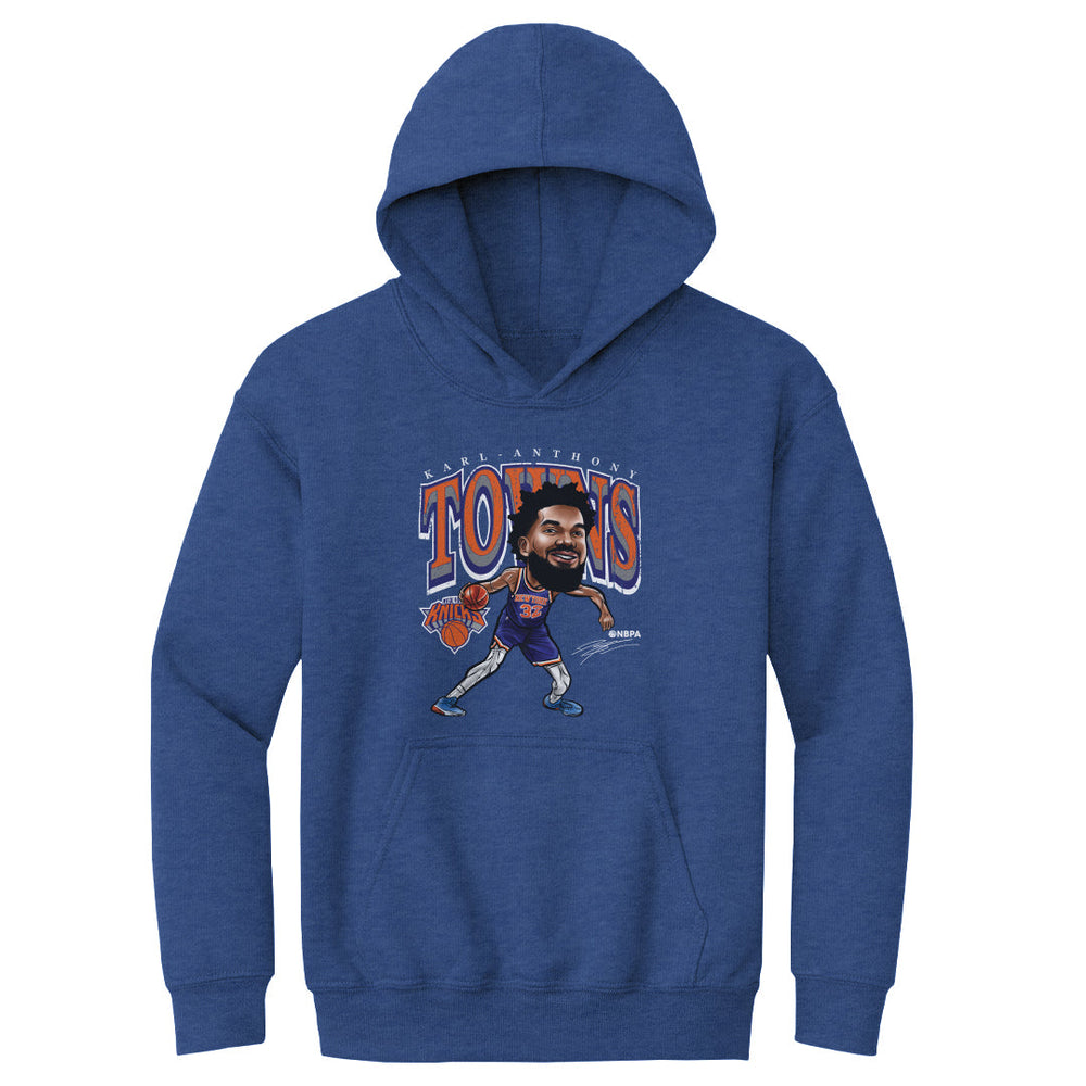 Karl-Anthony Towns New York Knicks Cartoon WHT (ONLINE ORDER ONLY)