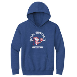 DePaul Blue Demons Mascot Soccer WHT