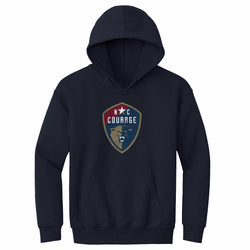 North Carolina Courage Vintage Primary Logo WHT (ONLINE ORDER ONLY)