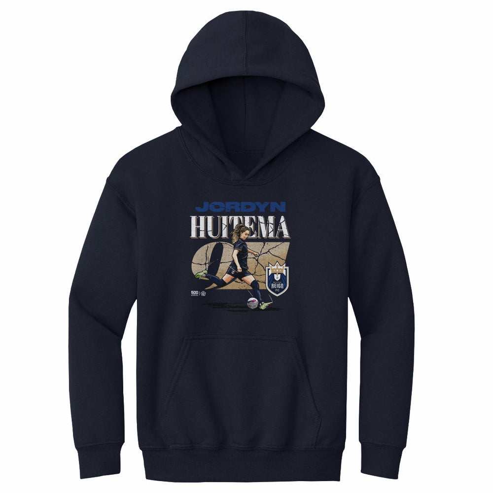 Jordyn Huitema Seattle Reign FC Cracked Number WHT (ONLINE ONLY)
