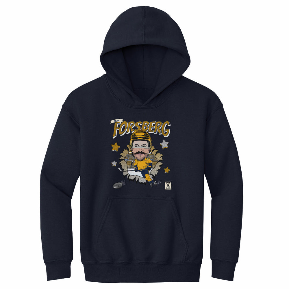 Filip Forsberg Nashville Caricature WHT (ONLINE ORDER ONLY)