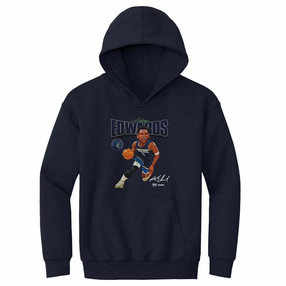 Anthony Edwards Minnesota Timberwolves Caricature WHT