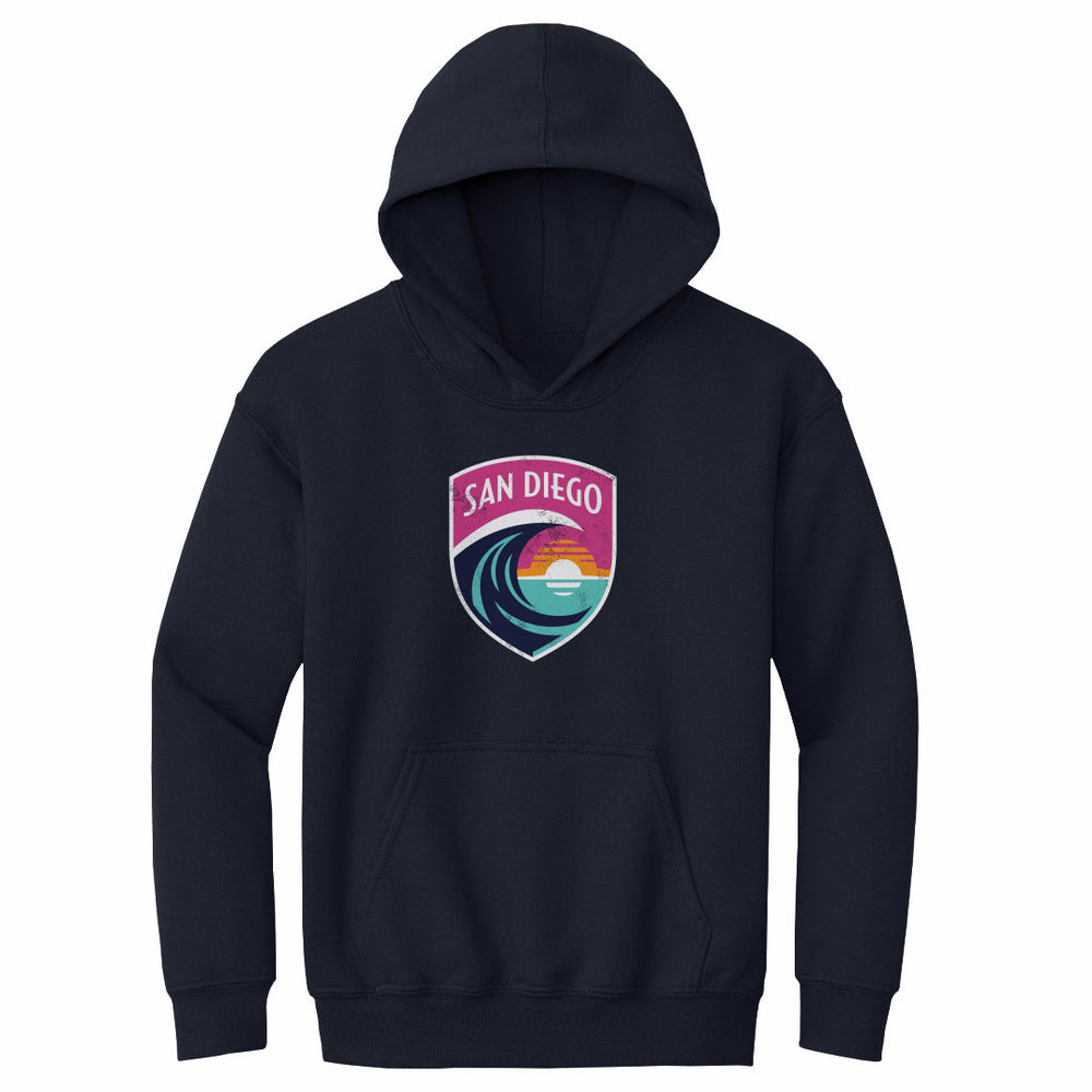 San Diego Wave FC Vintage Primary Logo WHT (ONLINE ORDER ONLY)