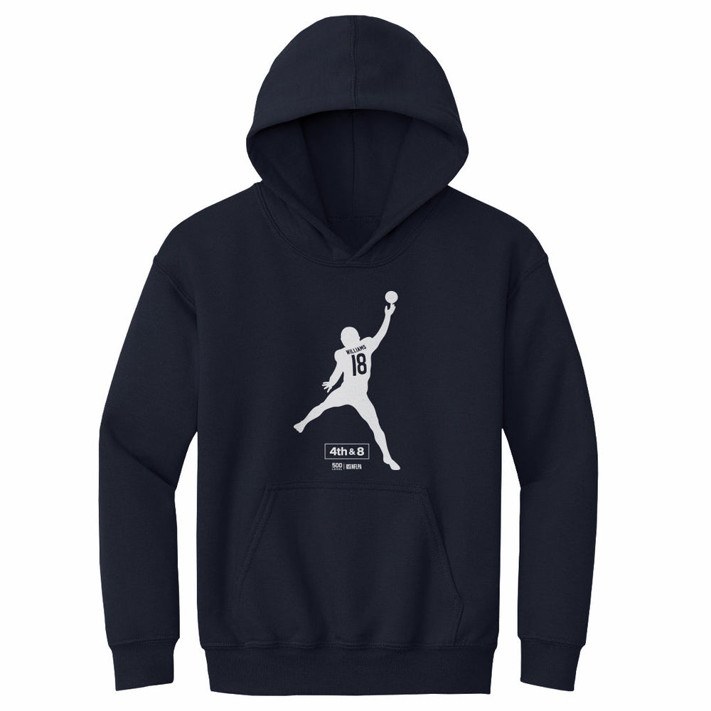 Caleb Williams Chicago Silhouette WHT