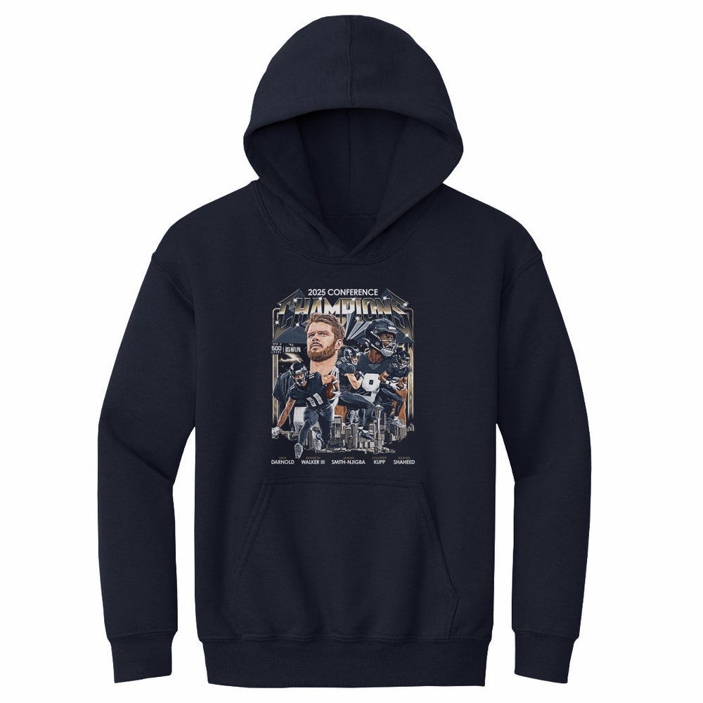 Seattle Football 2025 Conference Champions Vintage WHT (ONLINE ORDER ONLY)