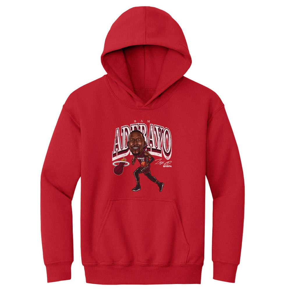 Bam Adebayo Miami Heat Cartoon WHT (ONLINE ORDER ONLY)