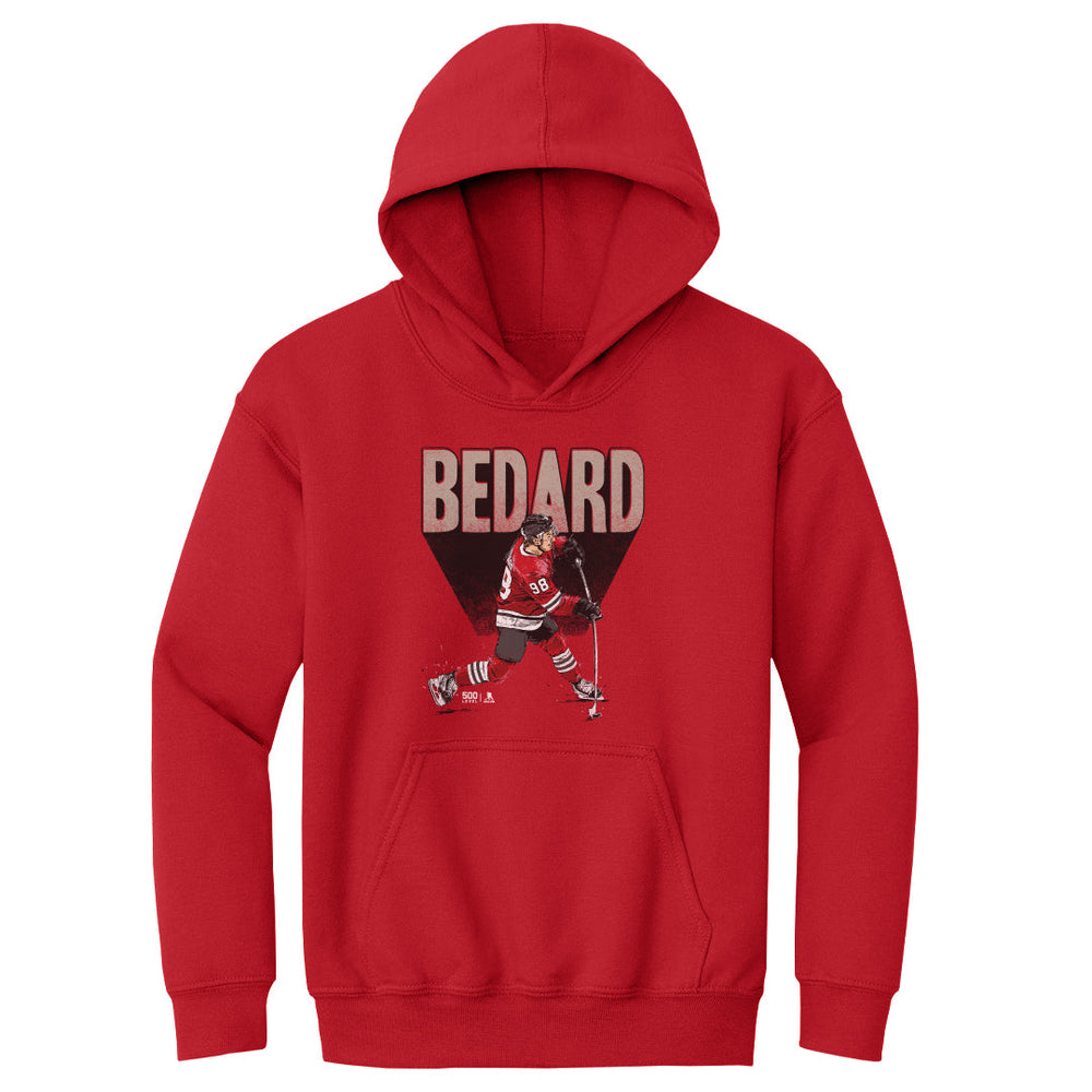 Connor Bedard Chicago Bold WHT (ONLINE ORDER ONLY)