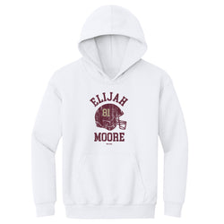 Elijah Moore College Helmet Font
