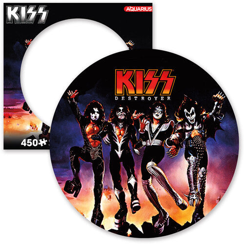 KISS Destroyer 450 Peice Picture Disc Puzzle [Puzzle] (ONLINE ORDER ONLY)