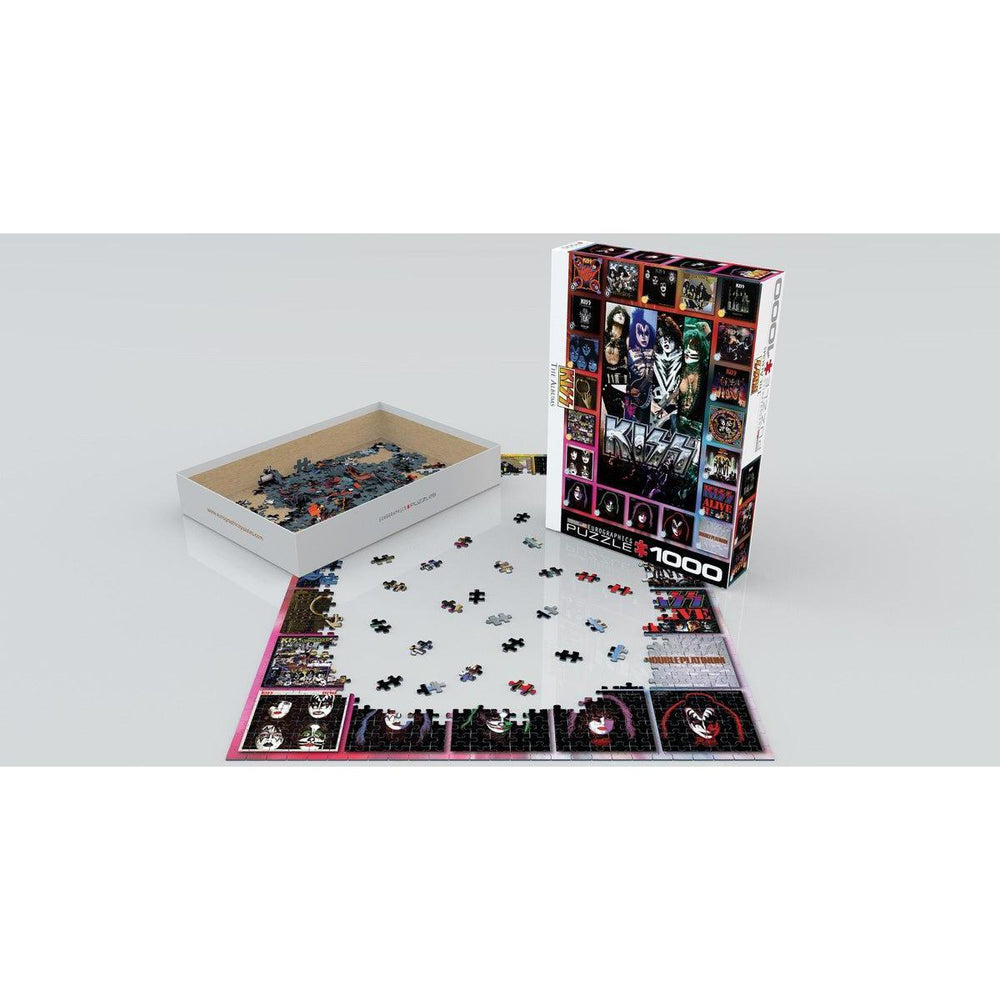 KISS The Albums 1000 Piece Jigsaw Puzzle Eurographics