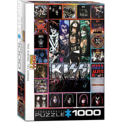 KISS The Albums 1000 Piece Jigsaw Puzzle Eurographics