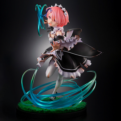 Kadokawa: Re:Zero Starting Life in Another World - Ram (Battle with Roswaal Ver.) 1/7 Scale Figure (ONLINE ORDER ONLY)