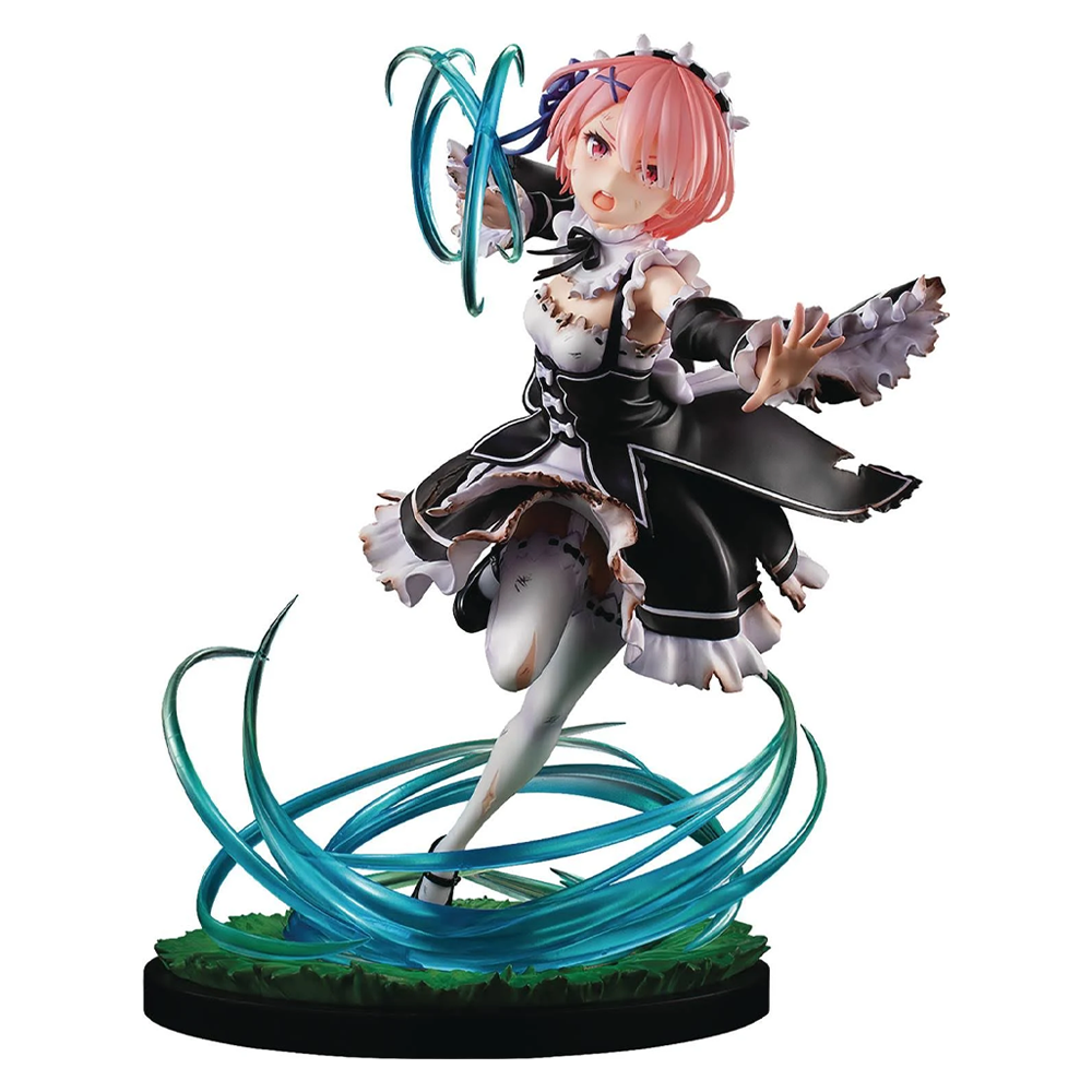 Kadokawa: Re:Zero Starting Life in Another World - Ram (Battle with Roswaal Ver.) 1/7 Scale Figure (ONLINE ORDER ONLY)