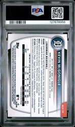 Graded 2025 Topps Bowman Chrome Kevin McGonigle #BCP79 Reptilian Refractor Rookie RC Baseball Card PSA 10 Gem Mint (ONLINE ORDER ONLY)