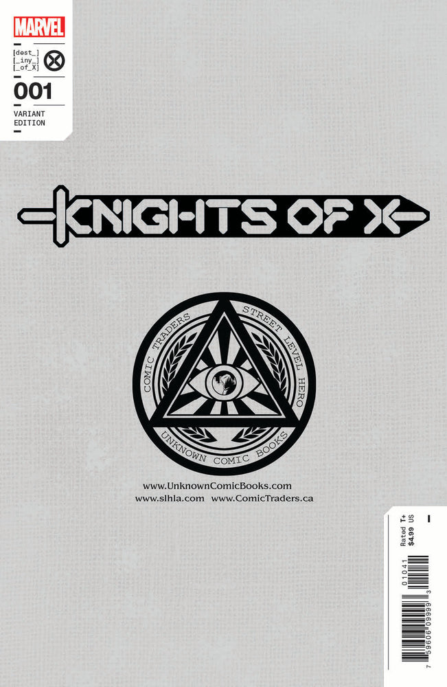 Knights Of X 1 Unknown Comics Jay Anacleto Exclusive Virgin Var (04/20/2022) (Online Order Only)