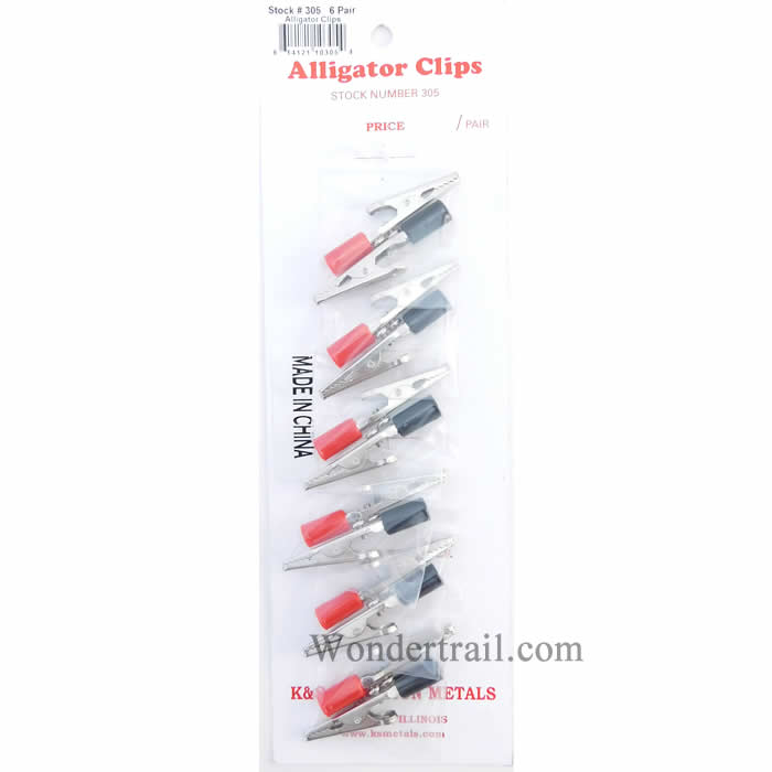KNS305 Alligator Clip Pair (ONLINE ORDER ONLY)