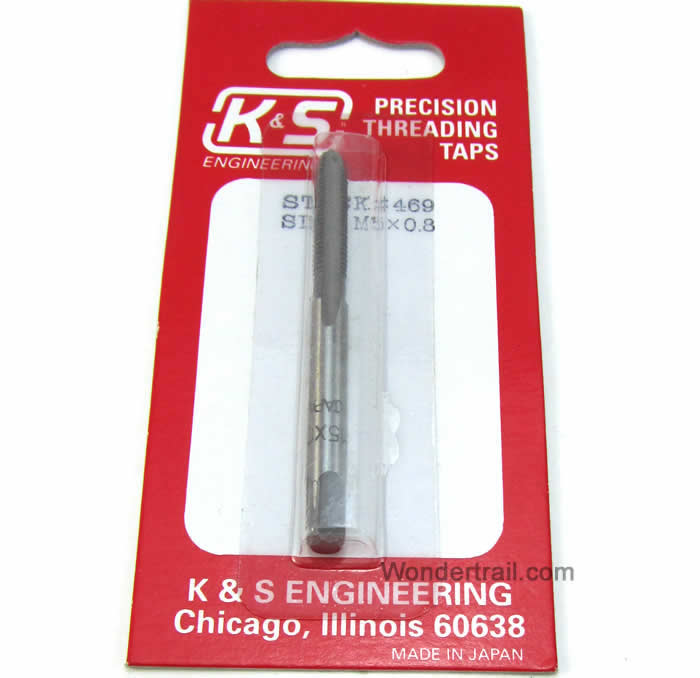 KNS469 Hardened Steel 5mm Threading Tap KS Engineering (ONLINE ORDER ONLY)