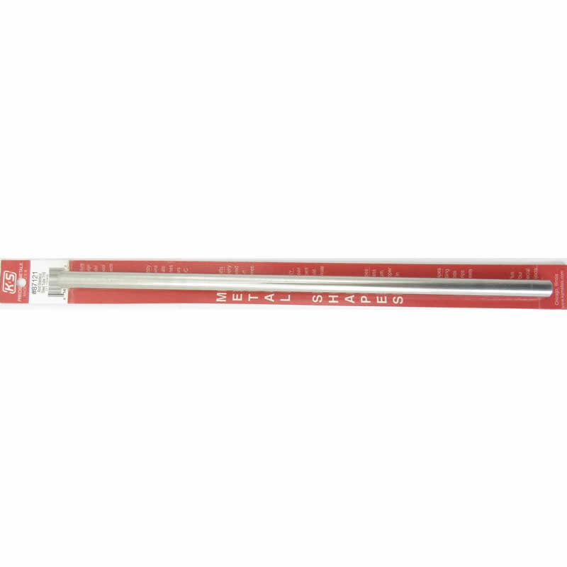 KNS87121 Stainless Steel Tube 7/16 X 12 Inches K&S Engineering (ONLINE ORDER ONLY)