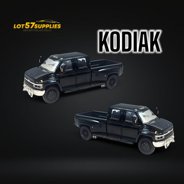 (Pre-Order) GOC Chevrolet KODIAK Pickup - Black 1:64 (ONLINE ORDER ONLY)