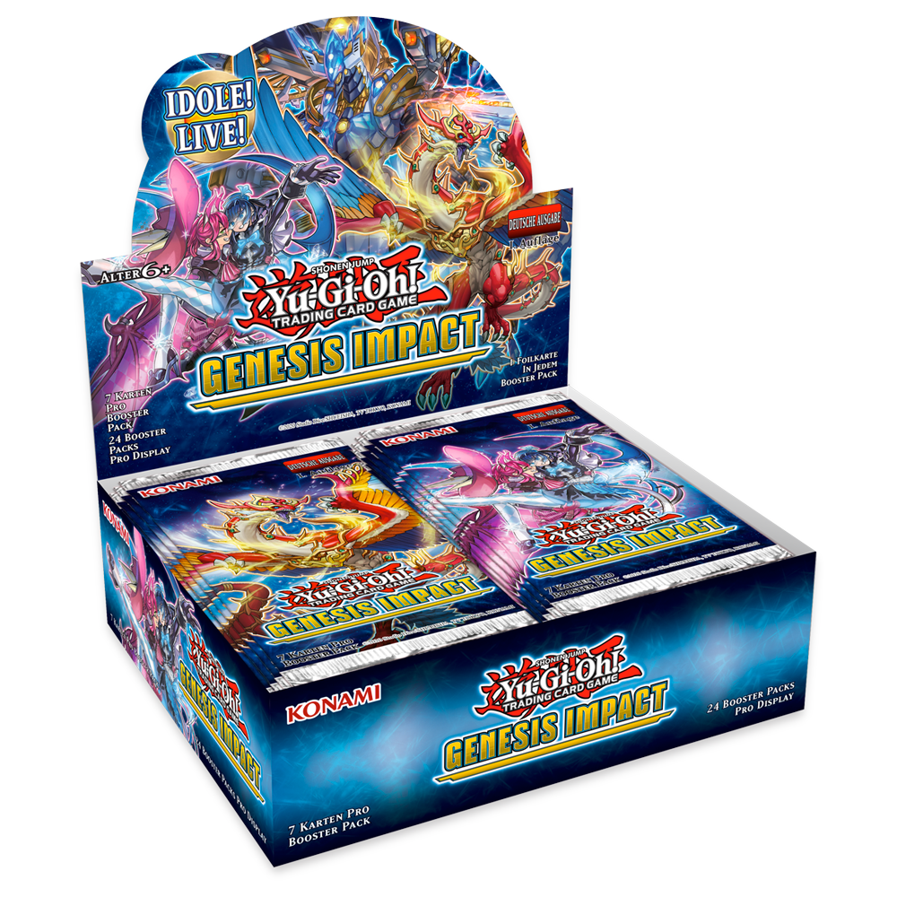 Yu-Gi-Oh! Trading Card Game: Genesis Impact Booster Box (ONLINE ORDER ONLY)