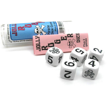 KOP01471 Jolly Roger Dice Game Six Sided Dice (D6) 16mm (5/8in) (ONLINE ORDER ONLY)