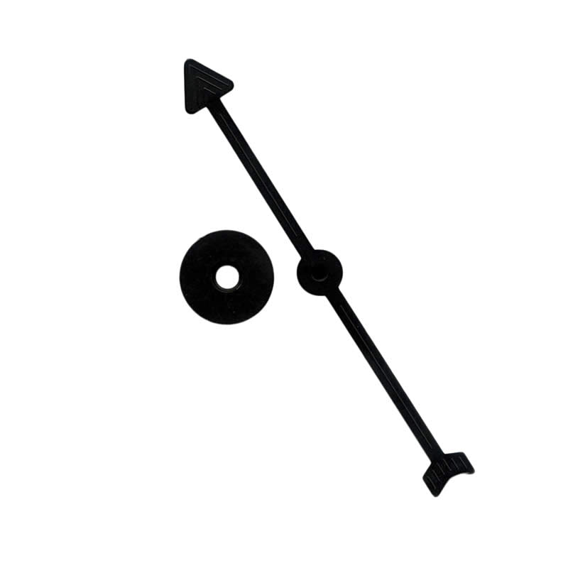 KOP04258 Black Plastic Game Spinners 4 inches Long Pack of 8 Koplow Games (ONLINE ORDER ONLY)