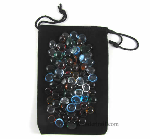 KOP05000 Assorted Colors 100 Life Stones with Cloth Bag Koplow Games (ONLINE ORDER ONLY)