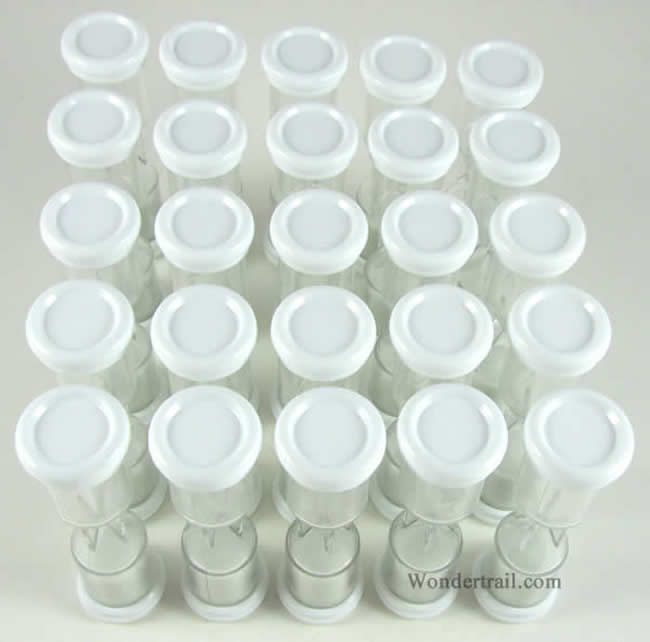 KOP11893 Sand Timer Approximately 1 Minute Pack of 25 Koplow Games (ONLINE ORDER ONLY)