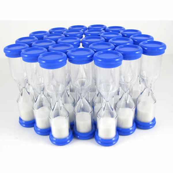 KOP11894 Sand Timer Approximately 2 Minutes Pack of 25 Koplow Games (ONLINE ORDER ONLY)