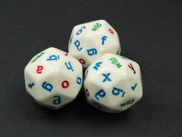 Alphabet Dice | d30 Die with Letter Novelty Dice for Learning (sold per piece) (Online Only)