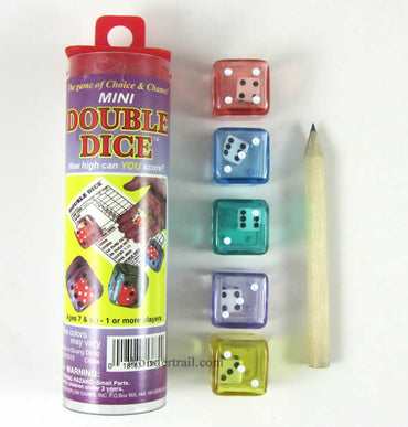 KOP13870 Double Dice Game with 5 Double Dice Koplow Games (ONLINE ORDER ONLY)