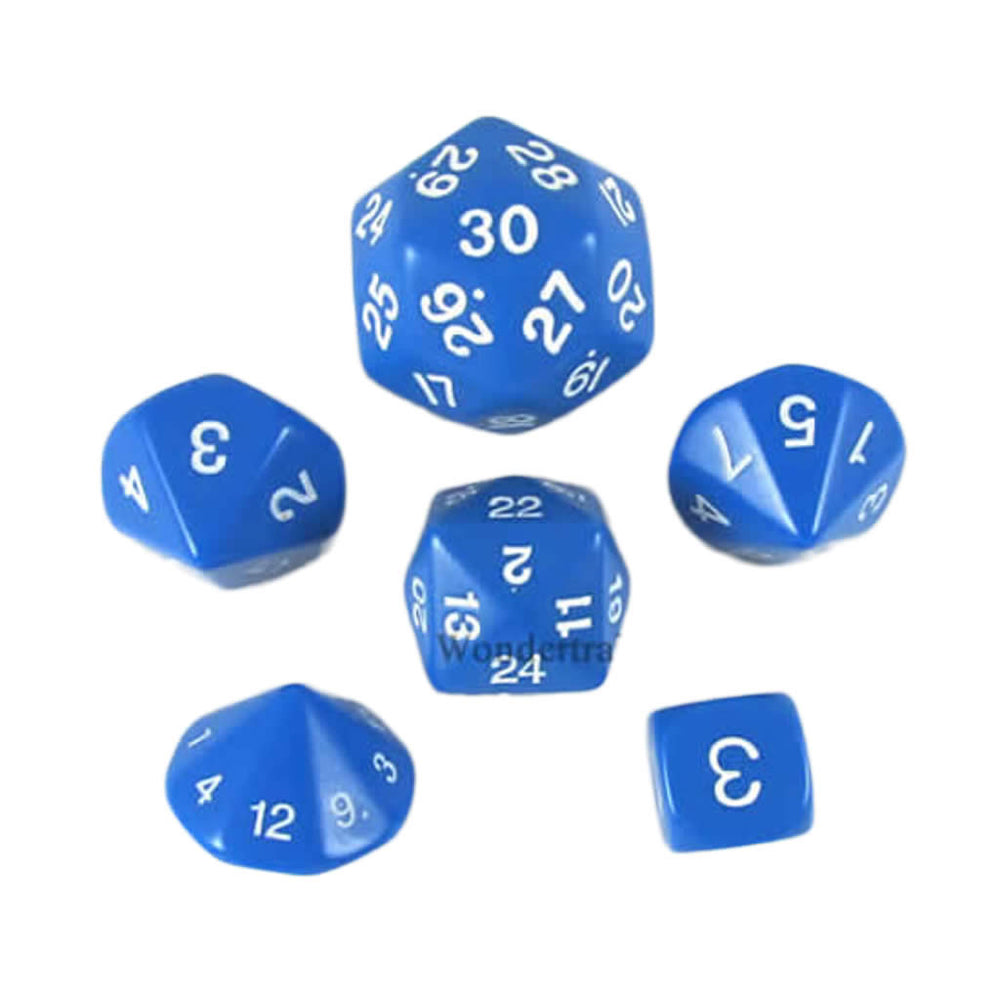 KOP17921 Blue Special Who Knew 6 Dice Set Koplow Games (ONLINE ORDER ONLY)