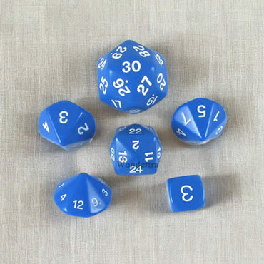 KOP17921 Blue Special Who Knew 6 Dice Set Koplow Games (ONLINE ORDER ONLY)